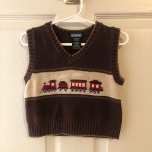 Mark Jason size 12 month train sweater vest